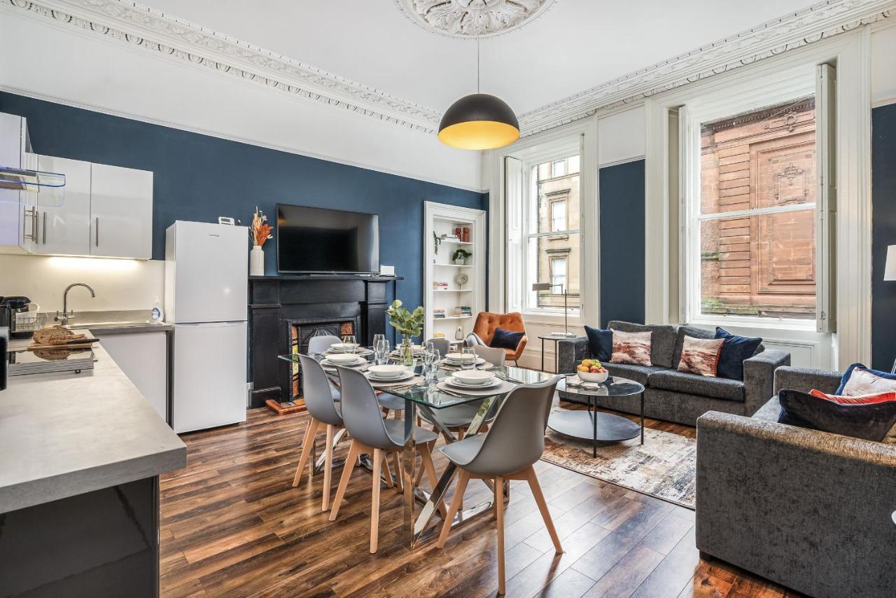 The Renfrew Residence 4-Bedroom, City Centre Glasgow Esterno foto